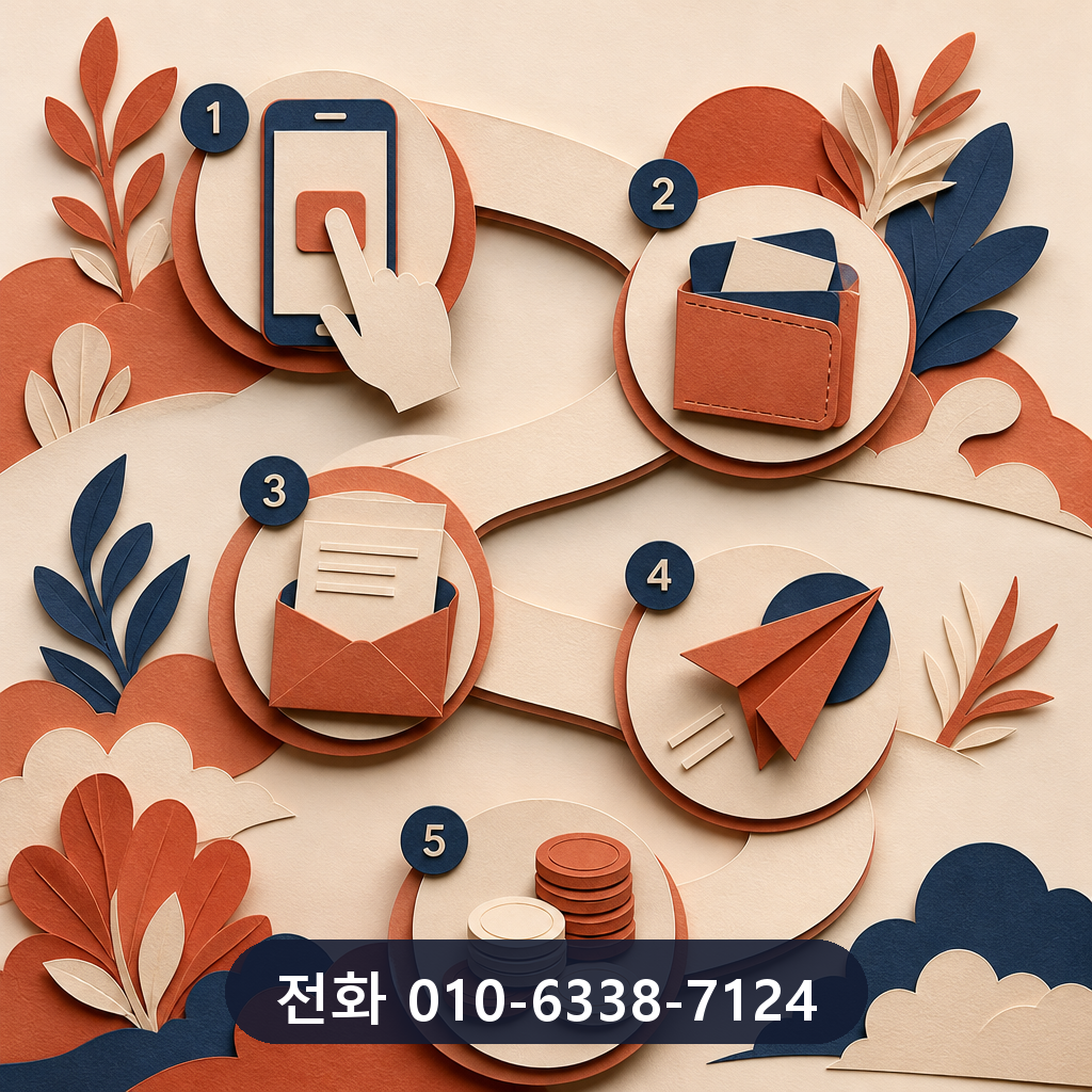 현대카드 카드깡 진행 절차 이미지
